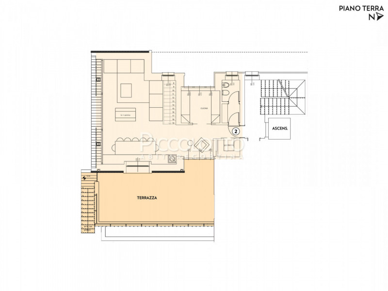 Rif. V4662 A2 - Cortina d'Ampezzo, in una delle posizioni più soleggiate e panoramiche in localit...