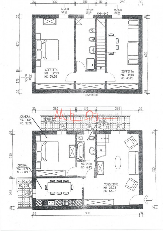 SELVAZZANO - (Rif.A222-s) - Proponiamo un recente appartamento all'ultimo piano in centro a Selva...