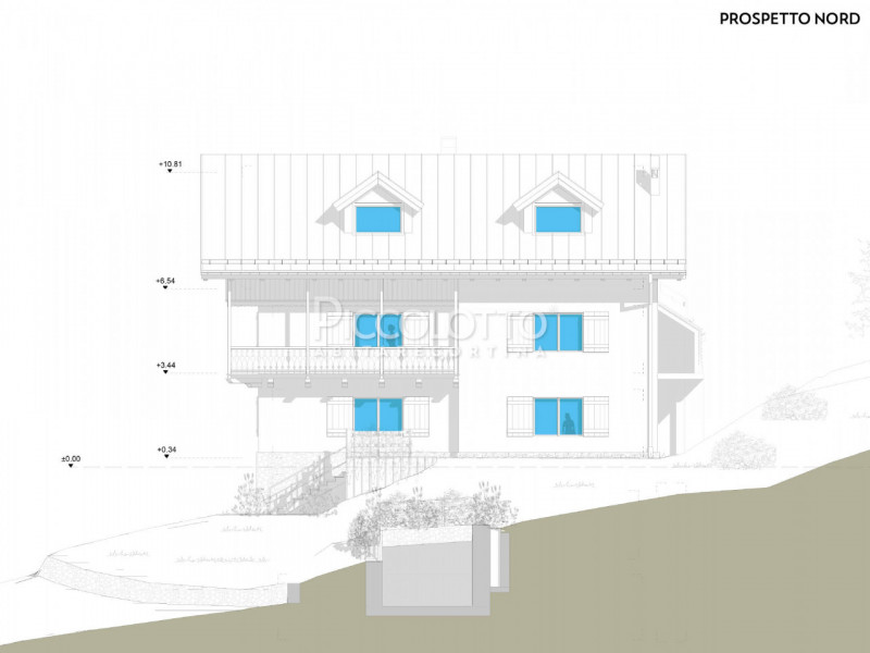 Rif. V4662 A3 - Cortina d'Ampezzo, in prestigiosa località Ronco, nuovo prestigioso Chalet in spe...