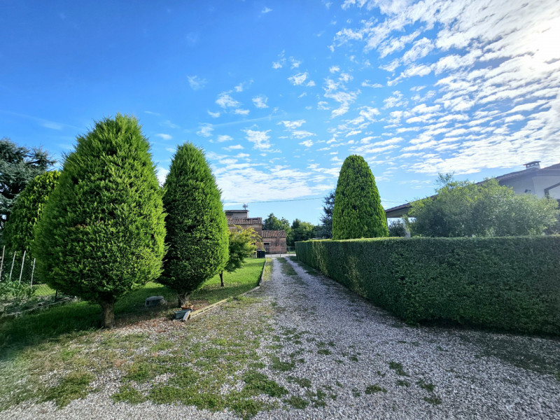 Proponiamo in vendita a Merlara, grande porzione di bifamiliare, con ampio cortile e giardino sia...