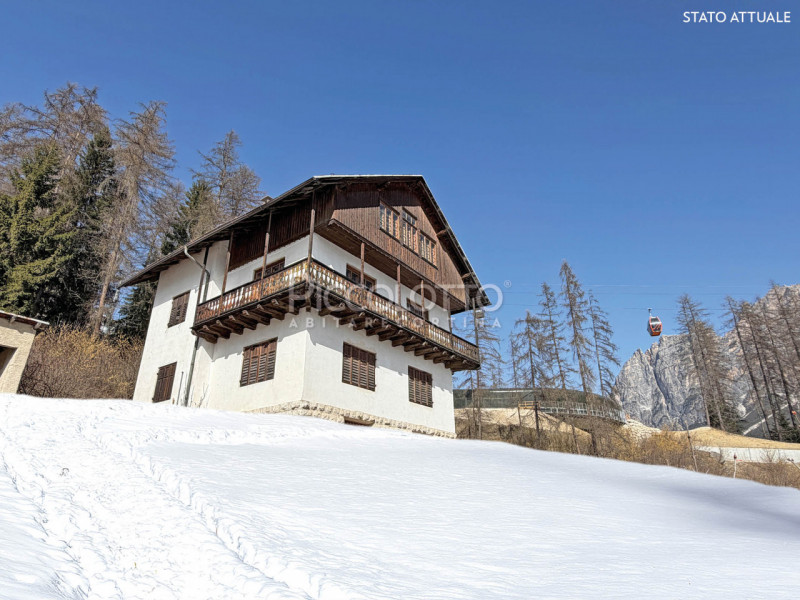 Rif. V4662 A4 - Prestigiosa località Ronco a Cortina d'Ampezzo, in straordinaria posizione panora...