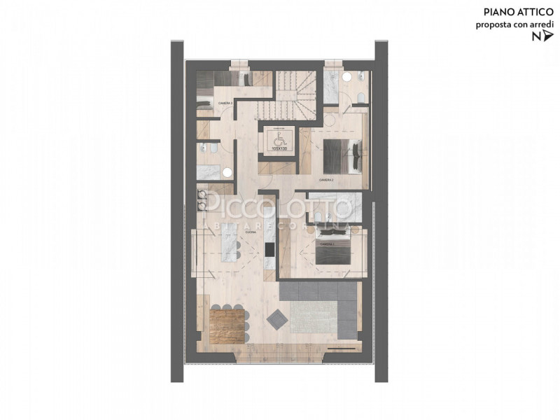 Rif. V4662 A4 - Prestigiosa località Ronco a Cortina d'Ampezzo, in straordinaria posizione panora...