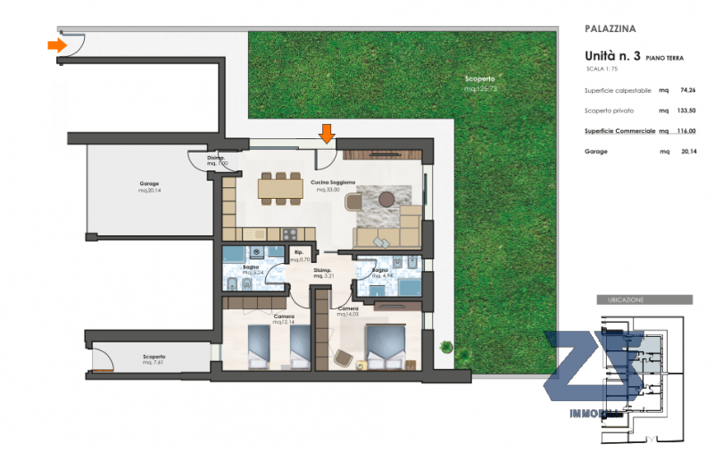 Proponiamo in vendita un elegante appartamento di nuova costruzione in palazzina di poche unità i...