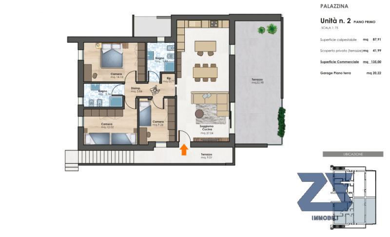 Proponiamo in vendita un elegante appartamento di nuova costruzione in palazzina di poche unità i...