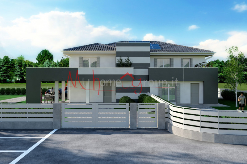 LEGNARO (RIF: V444-R): Porzione di villa bifamiliare, caratterizzata da generose dimensioni e un ...