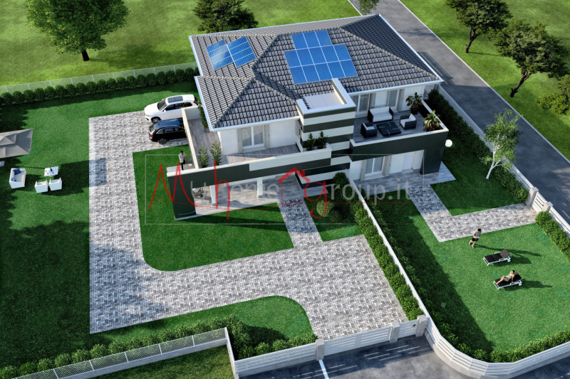 LEGNARO (RIF: V444-R): Porzione di villa bifamiliare, caratterizzata da generose dimensioni e un ...