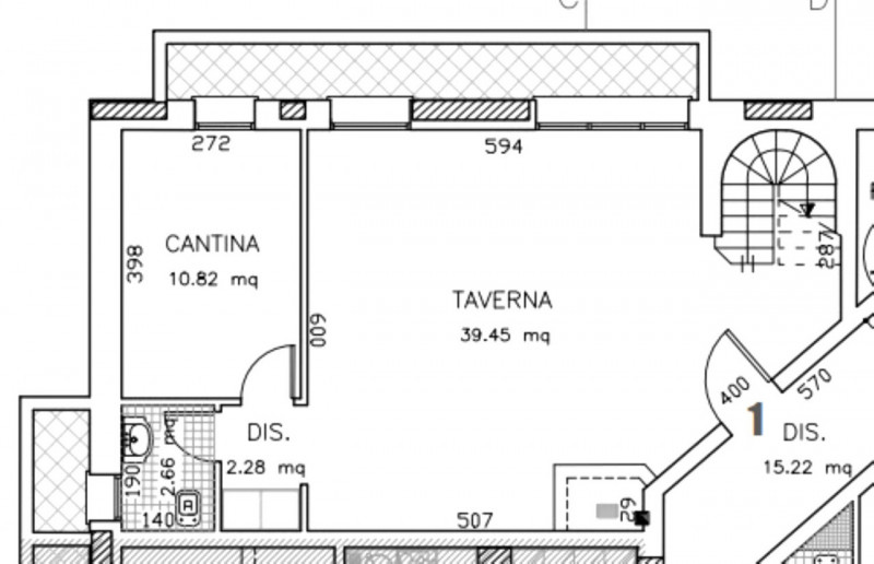 NUOVO DUPLEX 3 CAMERE VIC.ZE OSPEDALI €.728.000 tratt. - rif.ZA26-1
Appartamento n° 1 da 281 mq c...