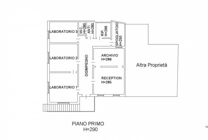 AFFITTASI UFFICIO in zona ARCELLA - SANT'ANTONINO

-Palazzina di sole 2 unità con destinazione uf...