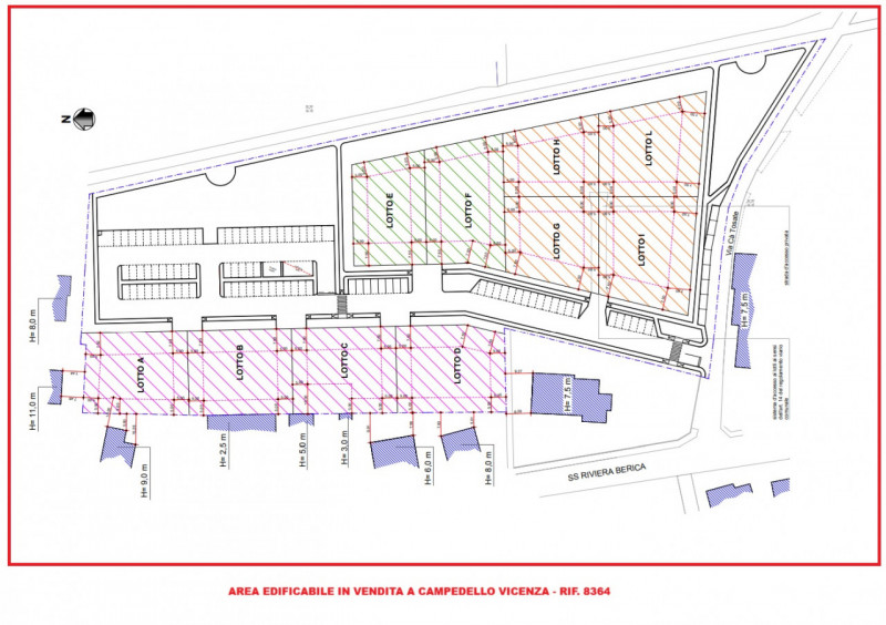 AREA EDIFICABILE IN CENTRO A CAMPEDELLO - VIA CA' TOSATE - Rif. 8364
In posizione interna e silen...