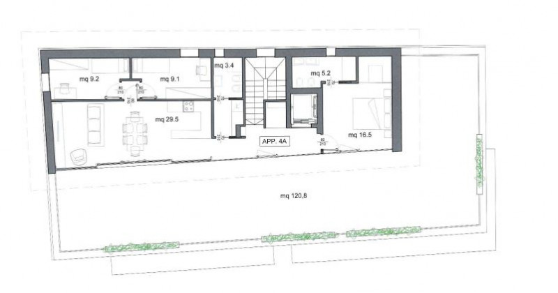 In un contesto residenziale moderno, proponiamo in vendita un attico esclusivo progettato secondo...