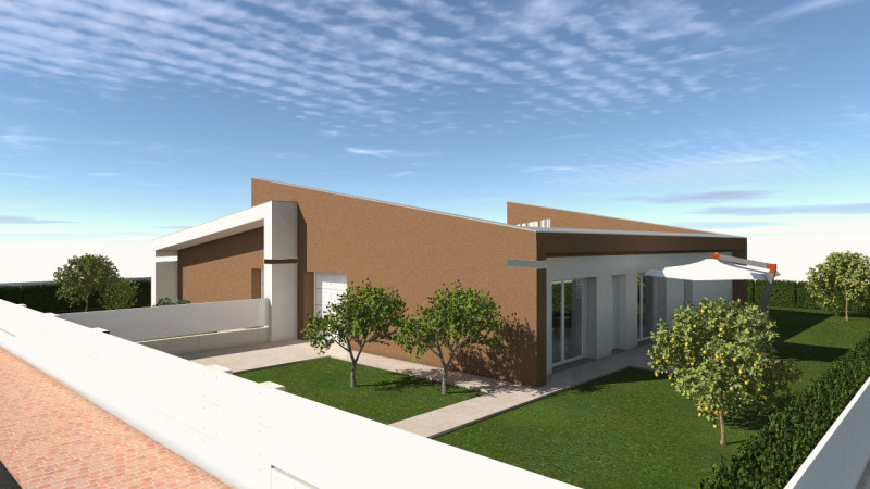 SELVAZZANO DENTRO, in zona SAN DOMENICO, di nuova realizzazione PORZIONE DI BIFAMILIARE tutta su ...