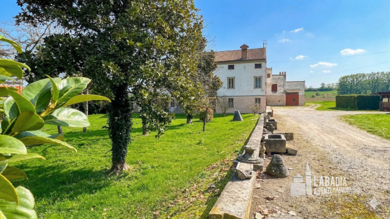 Scopri questa straordinaria villa d'epoca situata nel centro di Masi, a pochi passi dall'argine d...