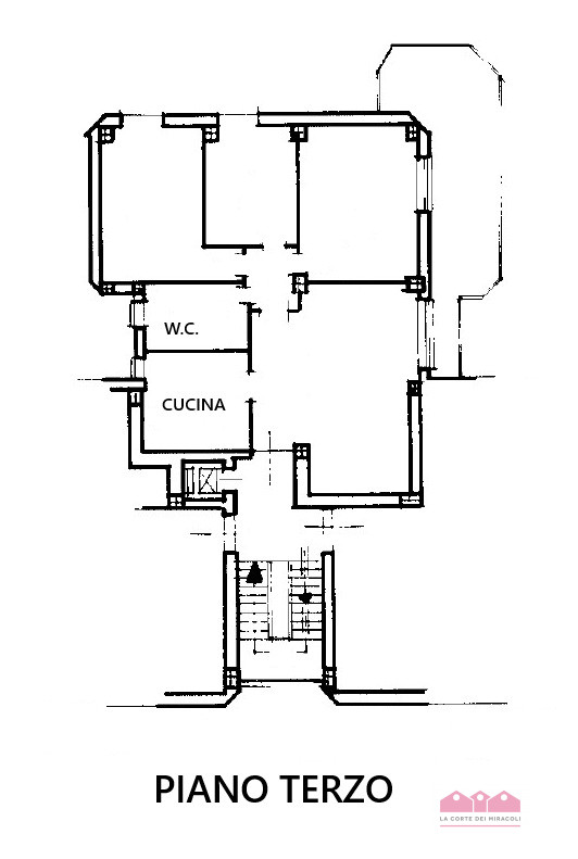SANT'ANDREA: BICAMERE CON STUDIO COMPOSTO DA SOGGIORNO E CUCINA SEPARATA, DUE CAMERE, STUDIO, BAG...