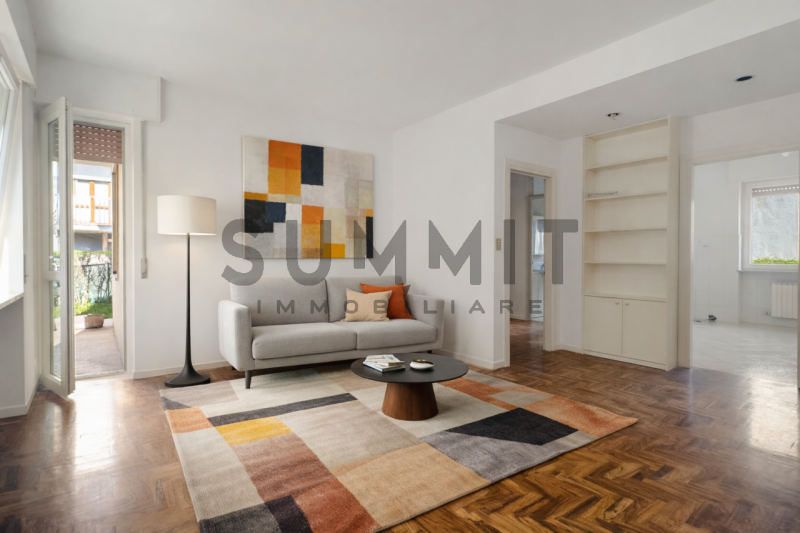 SCHIO - SS. TRINITA': In piccola palazzina di sole cinque unità proponiamo ampio BICAMERE al pian...