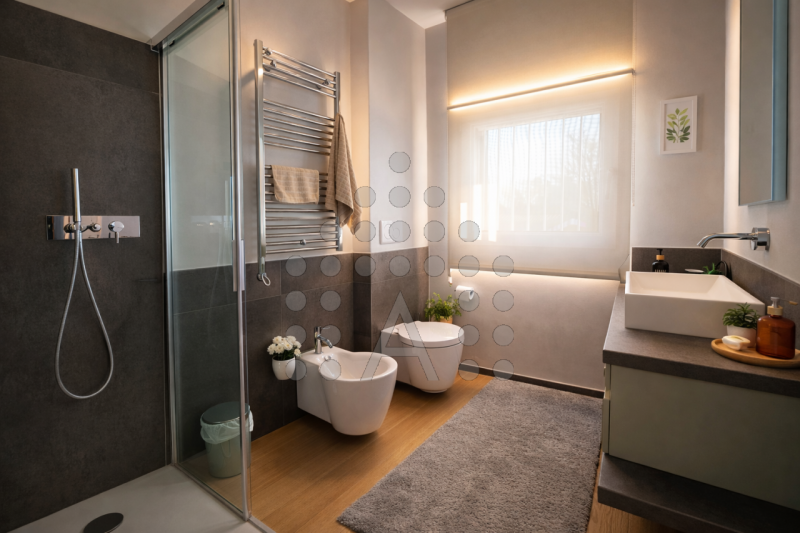 Questa proprietà, costruita nel 2015 al confine tra Padova e Abano Terme, è situata in una zona r...