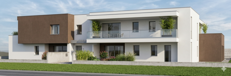 Di prossima costruzione, si propongono in prenotazione nuovi appartamenti posti al piano terra, s...