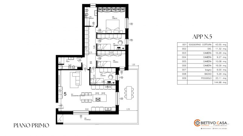 VIGODARZERE RIF: SCA08. Il tuo nuovo appartamento all'ultimo piano, accessibile tramite ascensore...