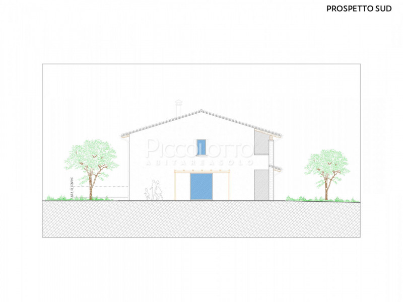 Rif. V5461 - Castelcucco, villetta bifamiliare in vendita in piacevole contesto con splendida vis...