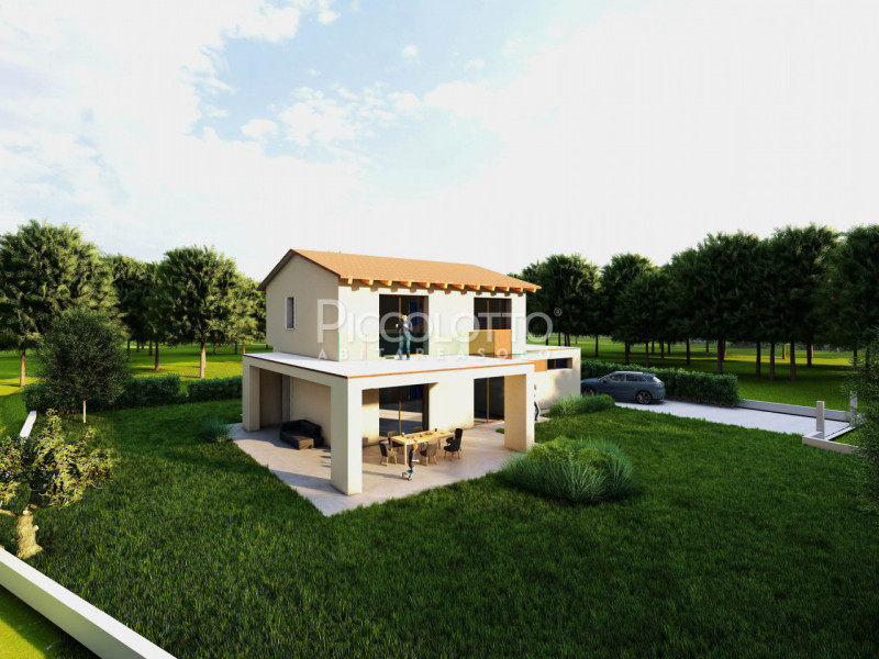 Rif. V5462 - San Zenone degli Ezzelini, villetta singola in vendita in tranquillo contesto con pr...