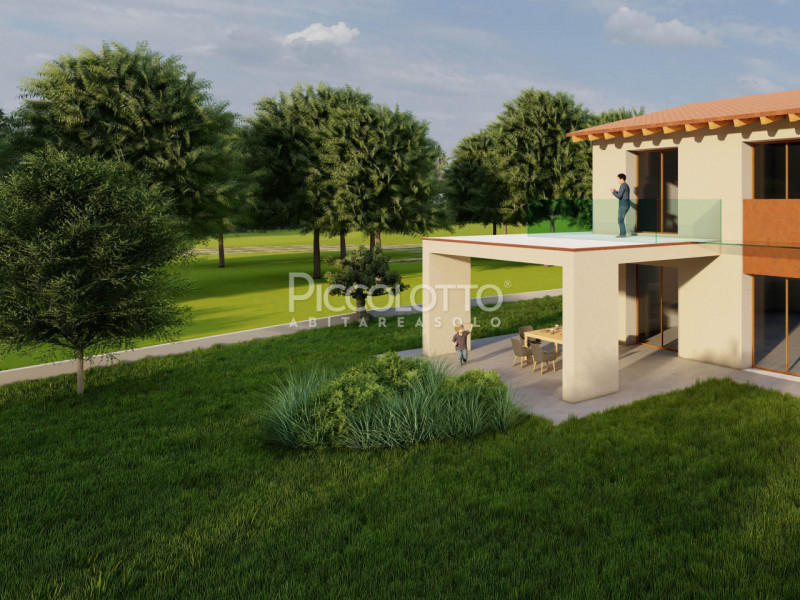 Rif. V5462 - San Zenone degli Ezzelini, villetta singola in vendita in tranquillo contesto con pr...