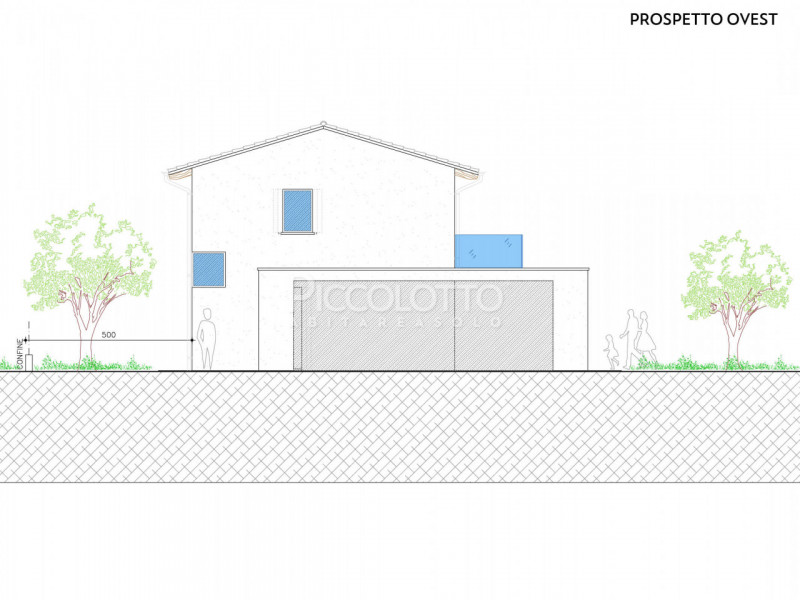 Rif. V5462 - San Zenone degli Ezzelini, villetta singola in vendita in tranquillo contesto con pr...