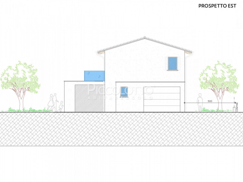Rif. V5462 - San Zenone degli Ezzelini, villetta singola in vendita in tranquillo contesto con pr...