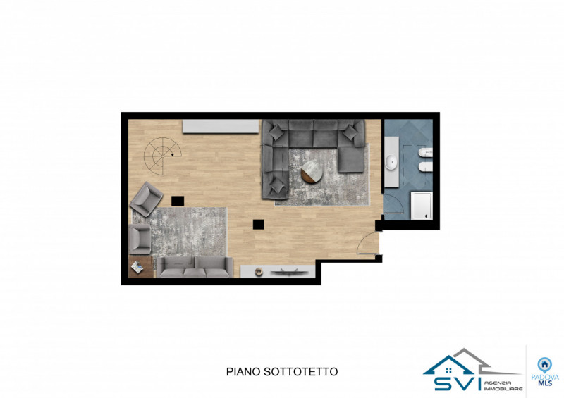 Scopri questo splendido appartamento di oltre 200 mq situato nell'incantevole zona di Guizza a Pa...