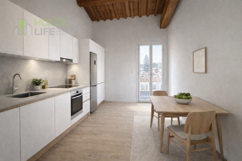 ZANE': Nuovo APPARTAMENTO BICAMERE mansardato dalle generose dimensioni con studio e soppalco, so...