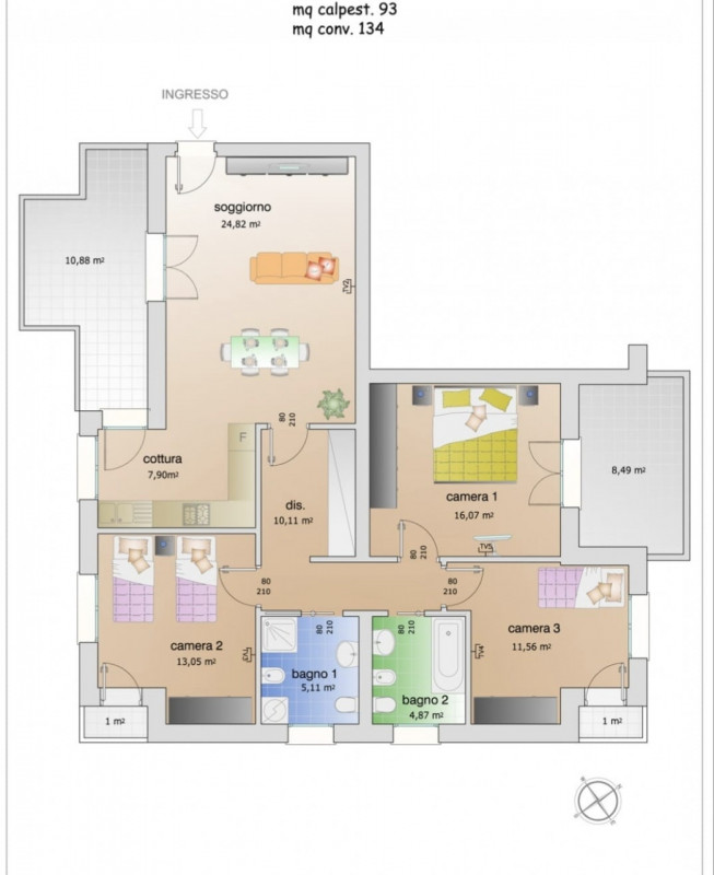 (Per INFO Fabrizio 333 7743912) Questo immobile è perfetto per famiglie che cercano spazio e comf...