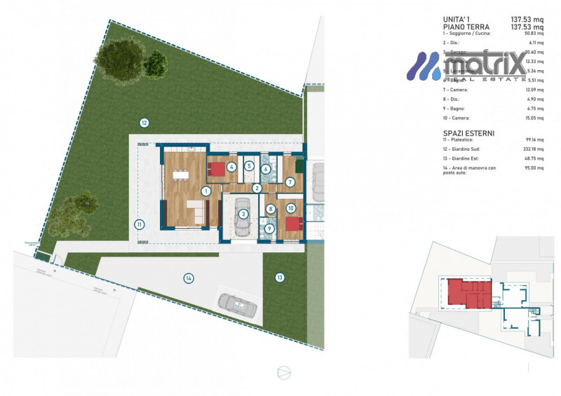 VilaTeolo (PD) località Treponti €. 405.000,  all'interno del Parco Colli, tutta su un livello pi...