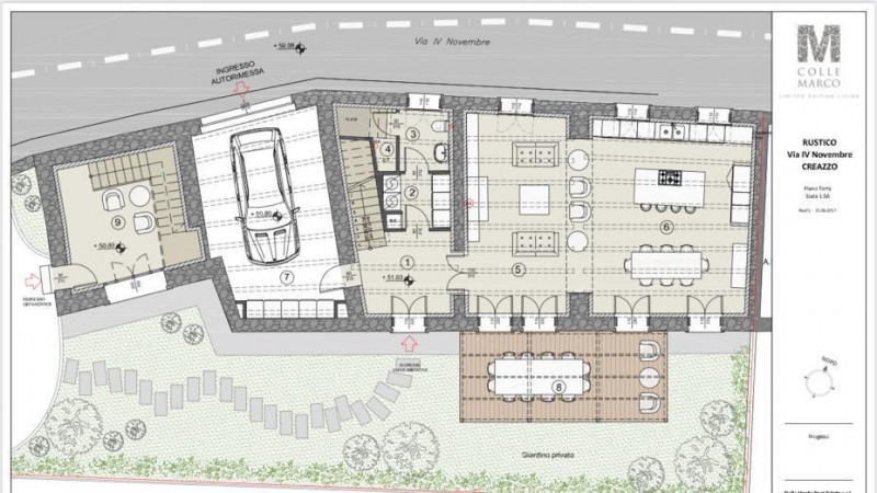 Nella tranquilla e ricercata zona pre-collinare di Creazzo, a pochi passi dal centro del paese e ...