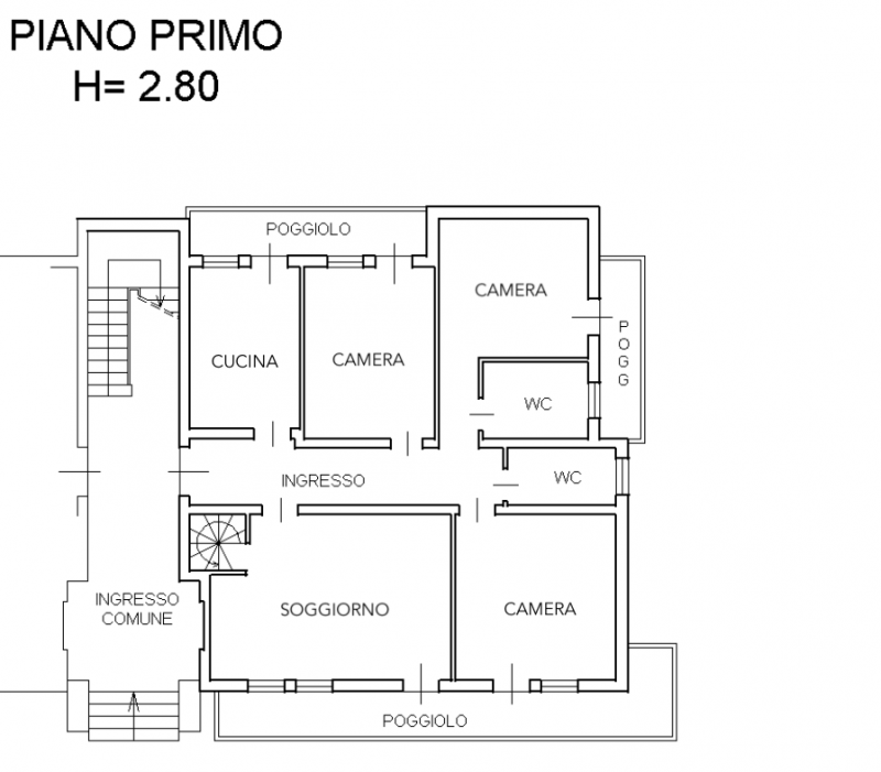 Ciao da Arcobaleno Immobiliare, se stai cercando uno spazioso appartamento, allora non farti scap...