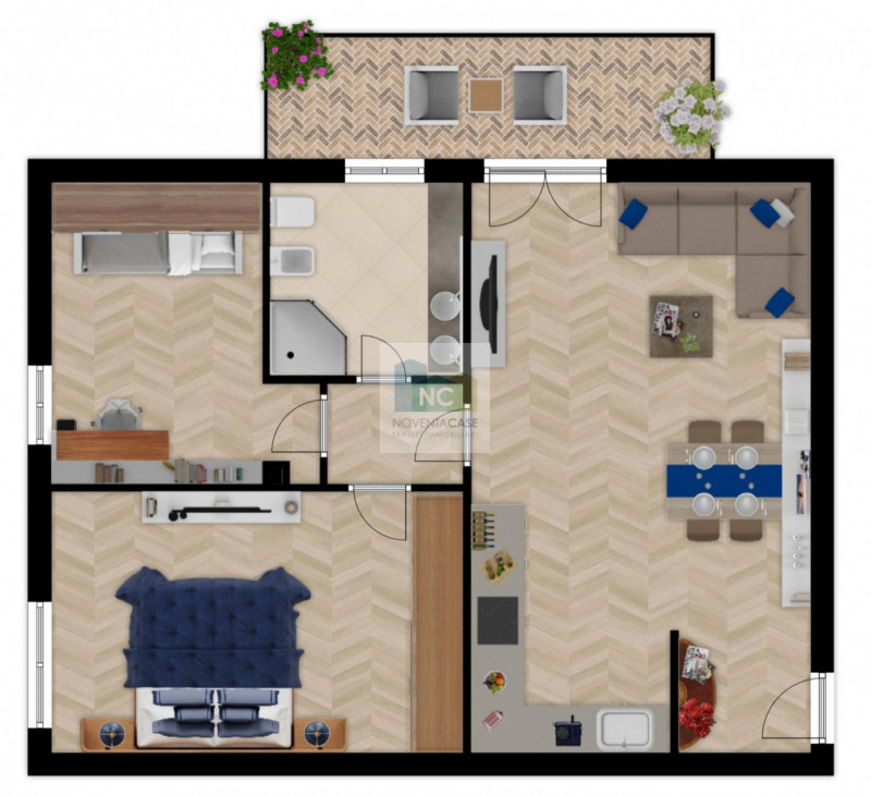 In vendita a Noventa Padovana, nel cuore del centro storico, proponiamo un affascinante appartame...