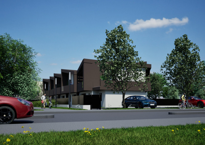 Villa a schiera fotovoltaico 6 kw zona giorno 50 mq €. 309.000 totali 140 mq calpestabili, 3 came...