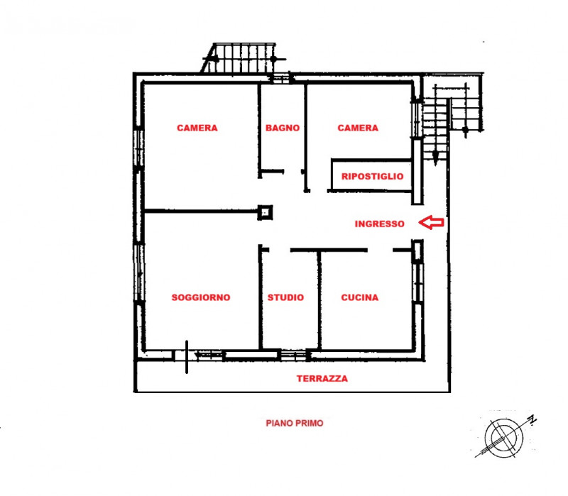 STUPENDA OPPORTUNITA': VILLA DI MONTAGNA COMPOSTA DA 3 APPARTAMENTI IN VENDITA A SAN VITO DI CADO...