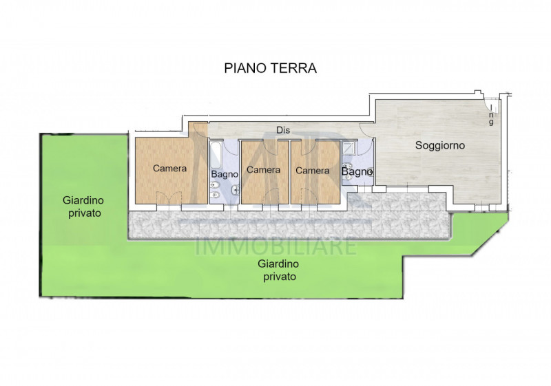 VIGODARZERE  - RIF.: MR008O2B
APPARTAMENTO CON GIARDINO - AMPI SPAZI  - NUOVO - FINITURE PERSONAL...