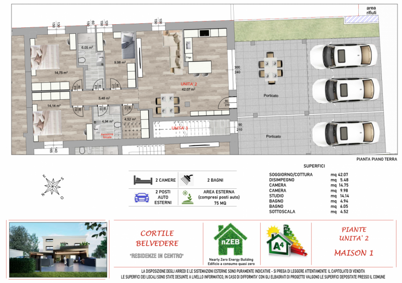 Premesso che il nome “Cortile Belvedere” sarà la conseguenza di un contesto abitativo in completa...