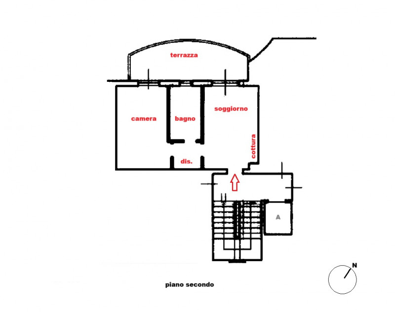 INVESTIMENTO A REDDITO: VENDESI MINI CON TERRAZZA ABITABILE E GARAGE IN CENTRO A POLEGGE, VICENZA...