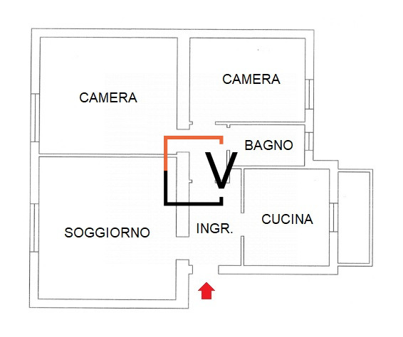 V403 - Proponiamo in vendita esclusivo appartamento con ampia terrazza panoramica condominiale do...