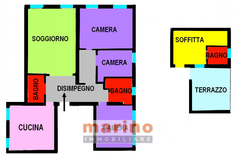 PADOVA - CENTRO STORICO - PIAZZA DEI FRUTTI
Prestigioso appartamento all'ultimo piano in palazzin...