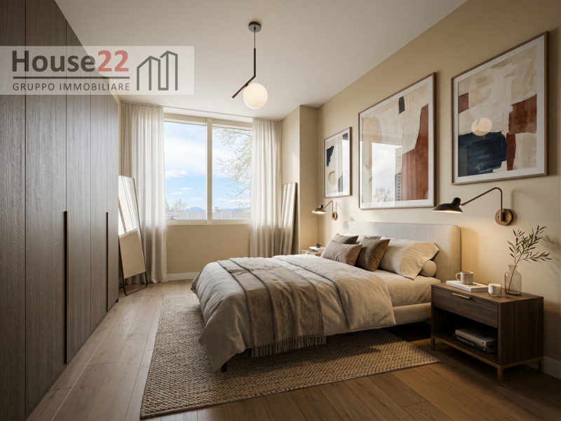 VICENZA. Proponiamo un appartamento d'eccellenza al primo piano, caratterizzato da ampie vetrate ...