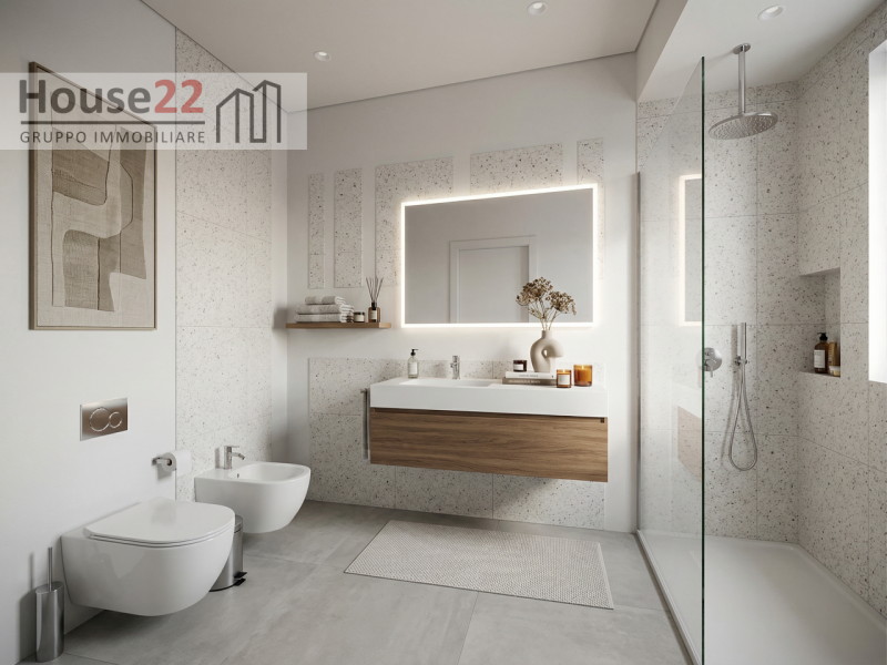 VICENZA. Proponiamo un appartamento d'eccellenza al primo piano, caratterizzato da ampie vetrate ...