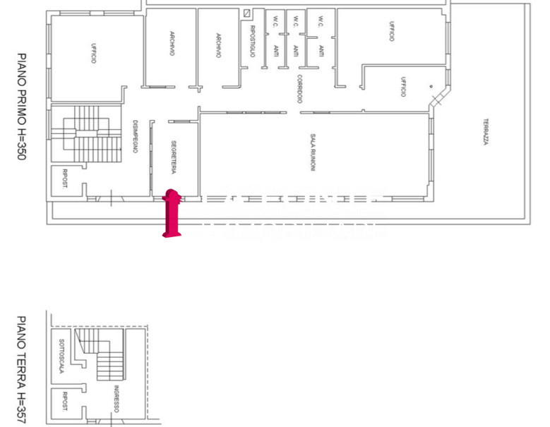 Padova, Camin, Ufficio Mq 310 INDIPENDENTE con Ingresso e Piccoli Depositi al piano terra, Sala R...