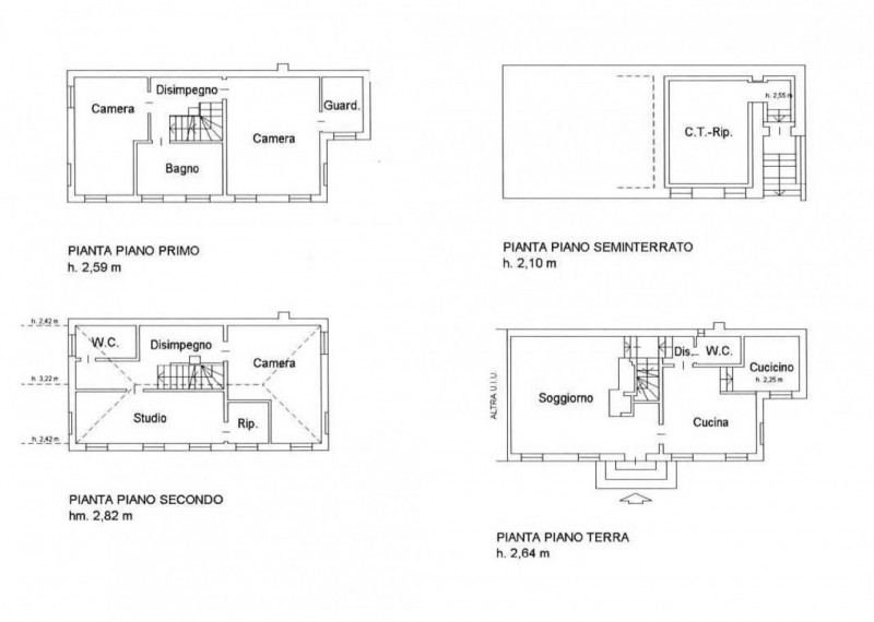 TREVISO S.M.ROVERE a 2km da Porta S.Tommaso vendesi in contesto di costruzioni d'epoca vendesi pa...