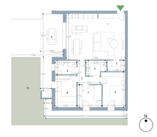 Nuovo complesso residenziale composto da 2 edifici da 12 e 18 unità abitative; le più importanti ...