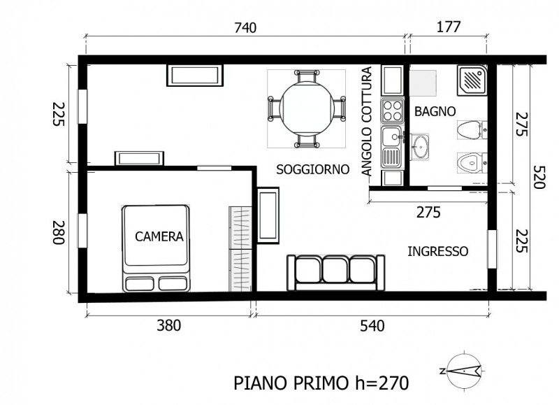 ELEGANTE MINI ARREDATO CON POSTO AUTO VIC.ZE PRATO DELLA VALLE

Nel cuore del centro storico di P...