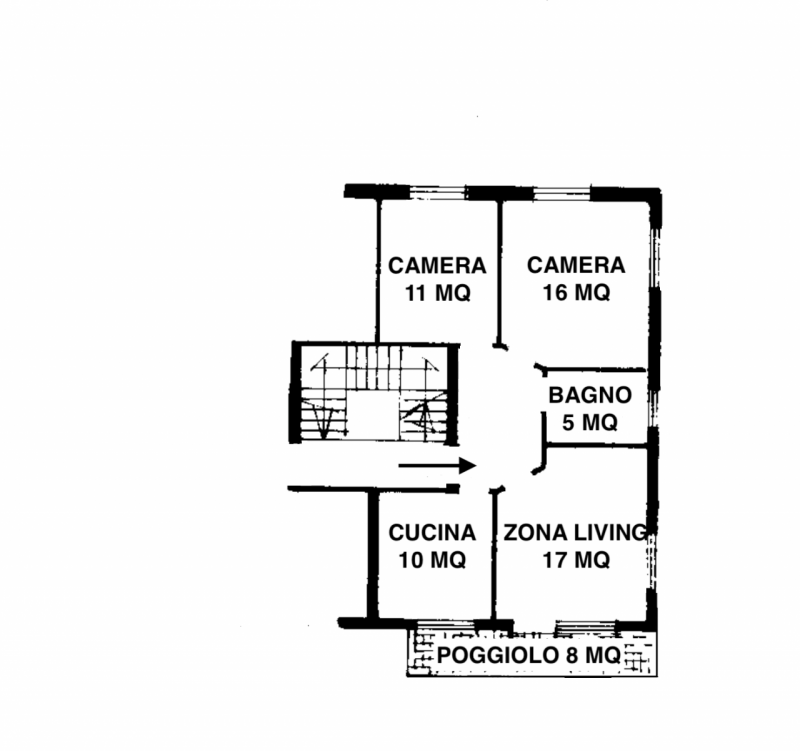 RIF: FR025 PADOVA - MADONNA PELLEGRINA Proponiamo in vendita appartamento al primo piano in palaz...
