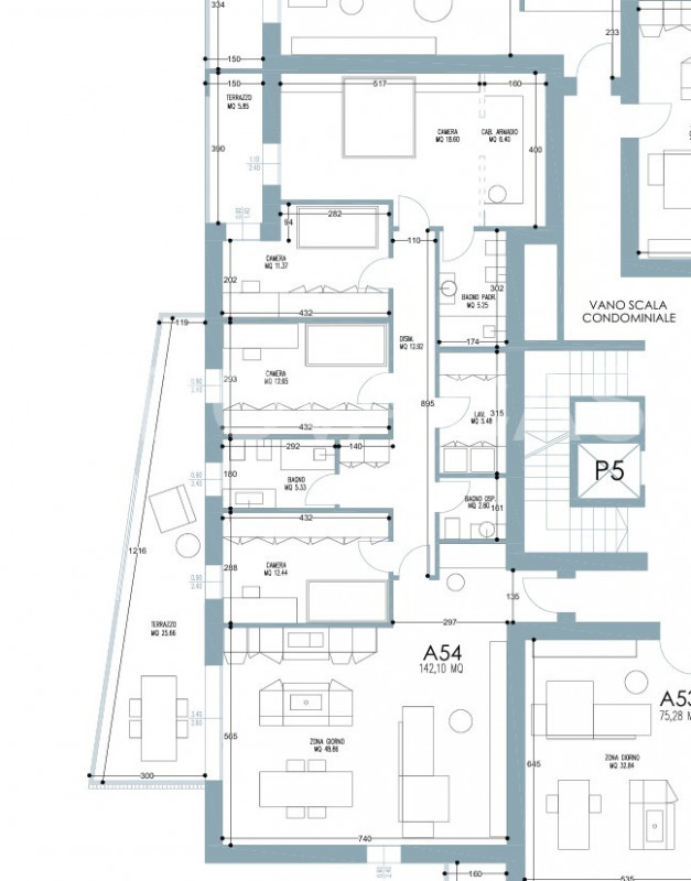 PORTA TRENTO - SAVONAROLA 


nuovo attico con 4 camere  €.650.000

zona giorno circa 55 mq terraz...