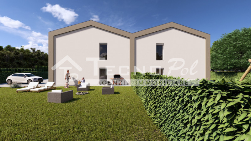 BORGORICCO - Bifamiliare in costruzione con scoperto privato di circa 800 mq.

Ampi spazi abitati...