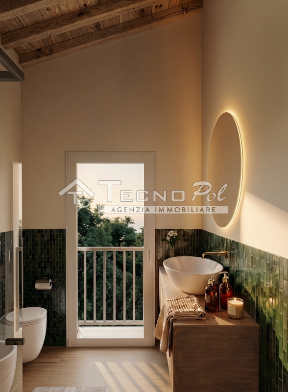 BORGORICCO - Bifamiliare in costruzione con scoperto privato di circa 800 mq.

Ampi spazi abitati...